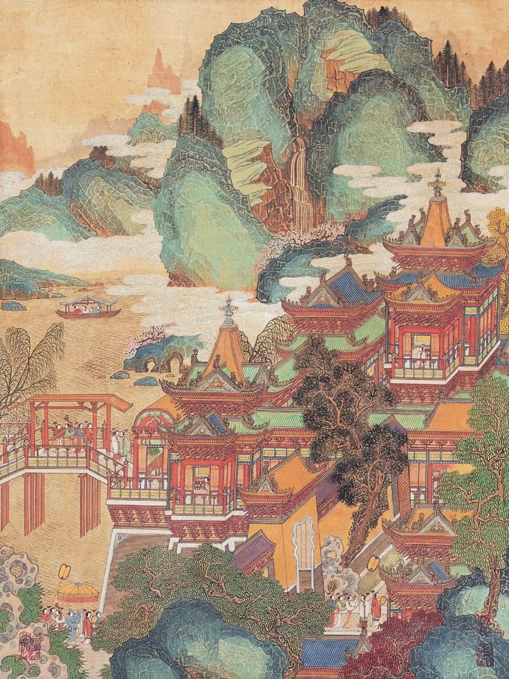 近现代黄秋园界画欣赏   