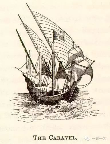 卡拉维尔帆船,灵活快速,适合于远洋探索,是葡萄牙在大航海时代前期中
