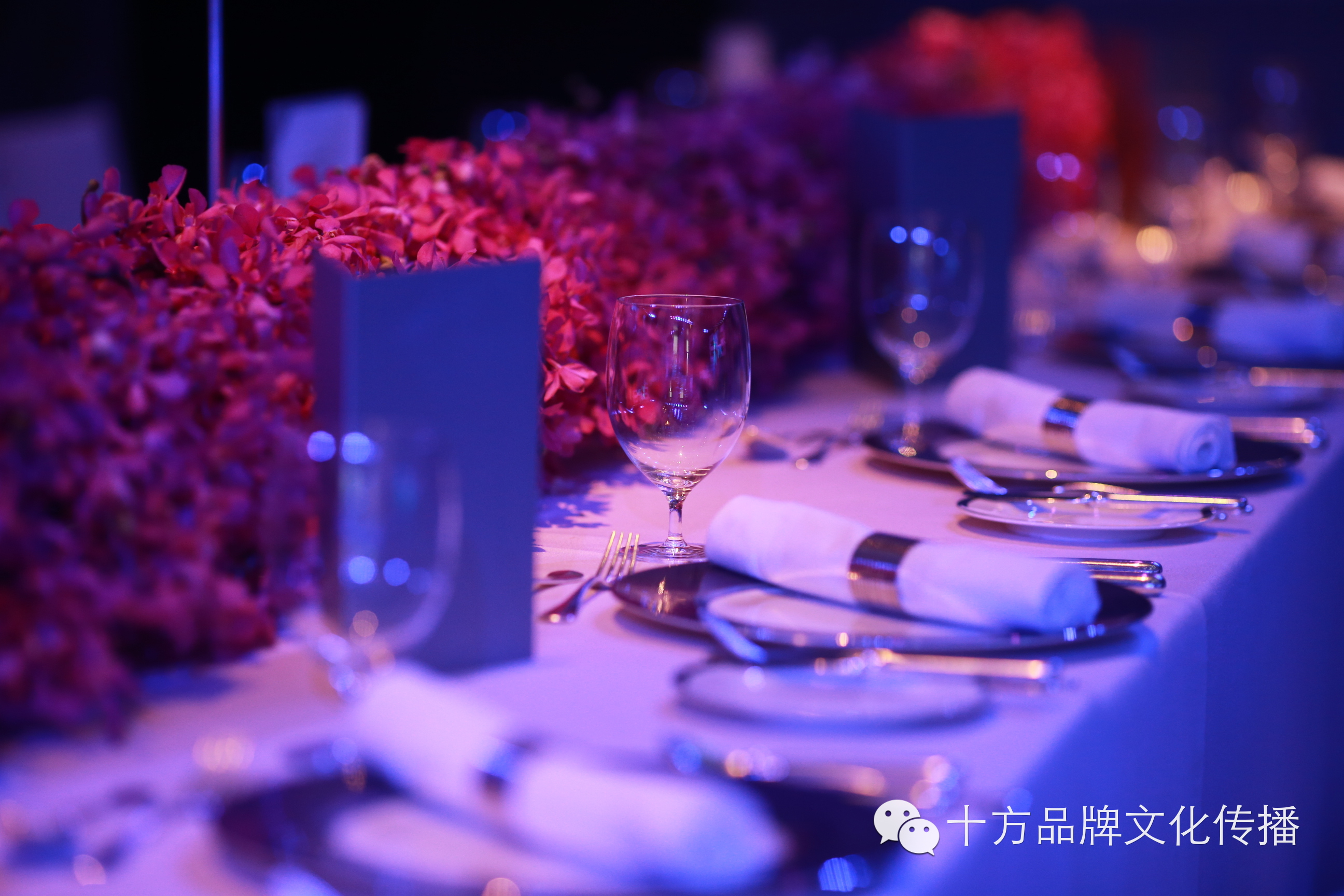 十方从主题商榷,嘉宾邀请,舞美设计,演艺筹备,花艺点缀等一系列前期