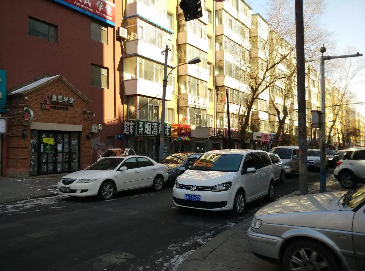 长春桂林路商圈单行线及停车区域汇总