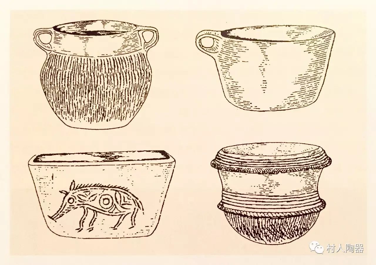 河姆渡文化陶器