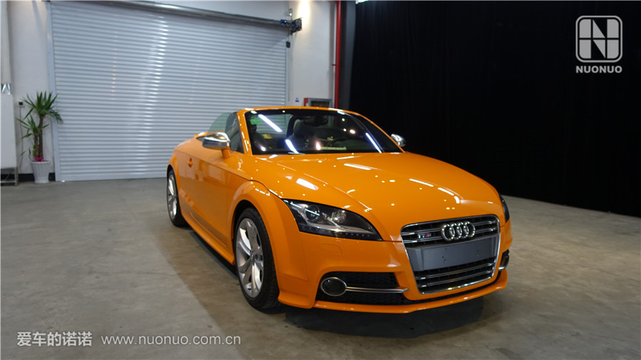 > 【诺诺图赏】亮橙色奥迪tts