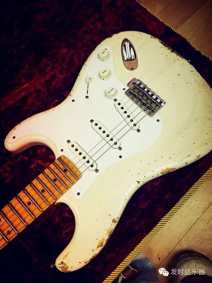 精品】Fender Custom Shop 60周年纪念款54 Stratocaster heavy