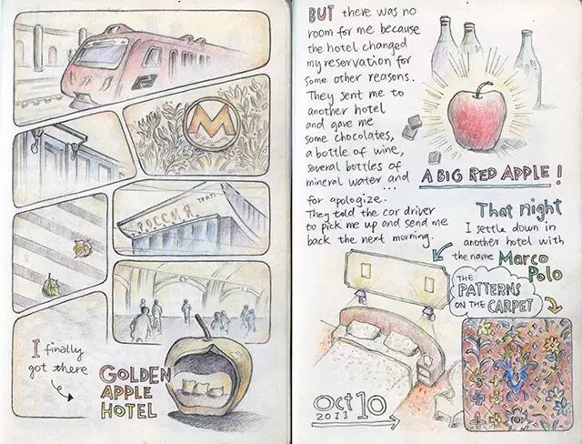 这才叫旅行手帐 你那叫笔记本