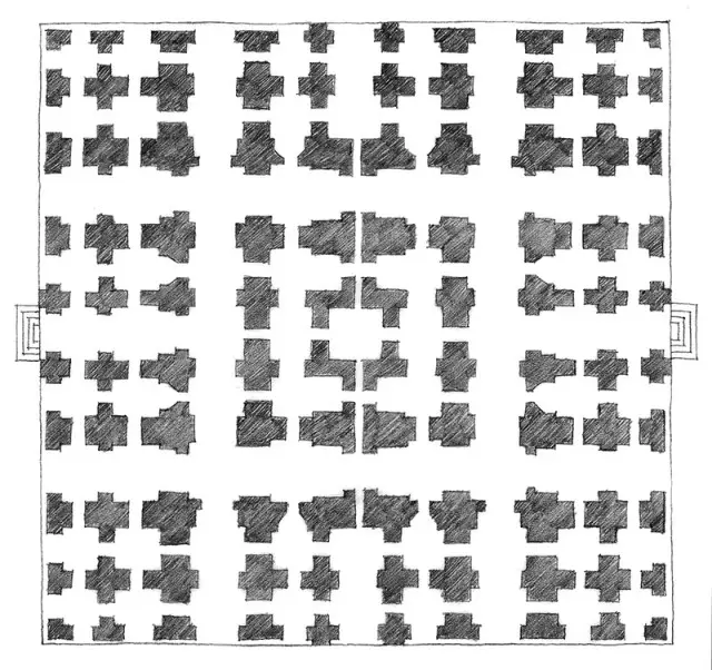 平面布局密码——九宫格