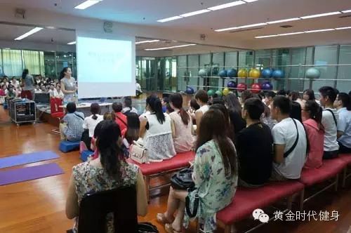 黄金时代健身新人培训正进行！