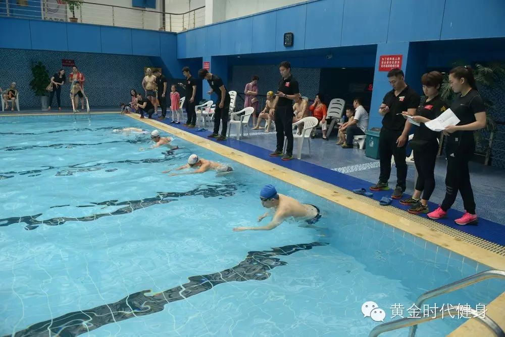 第二届黄金时代游泳黄金联赛预赛精彩图片赏析