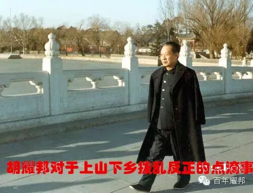 胡耀邦对于上山下乡拨乱反正的点滴事