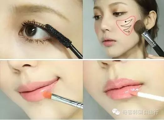 【Pony Makeup】看韩国最会化妆的妹纸 让路人秒变混血妞