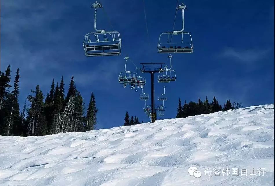       龙平度假村——雪道选择最多，缆车路线最长