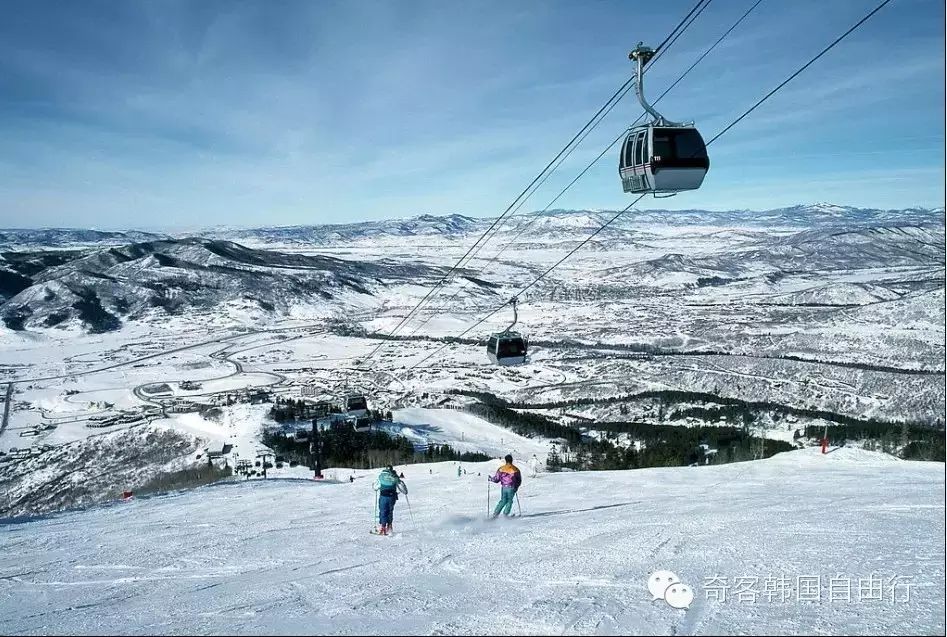       茂朱度假村——德裕山下的美丽雪乡