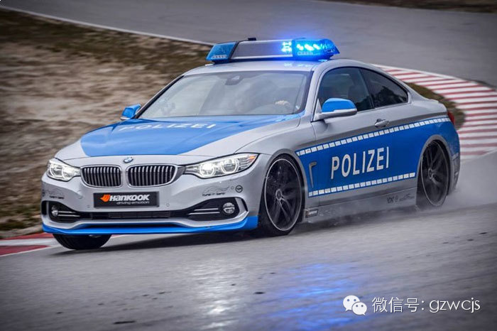 AC Schnitzer改宝马4系警车 酷毙了