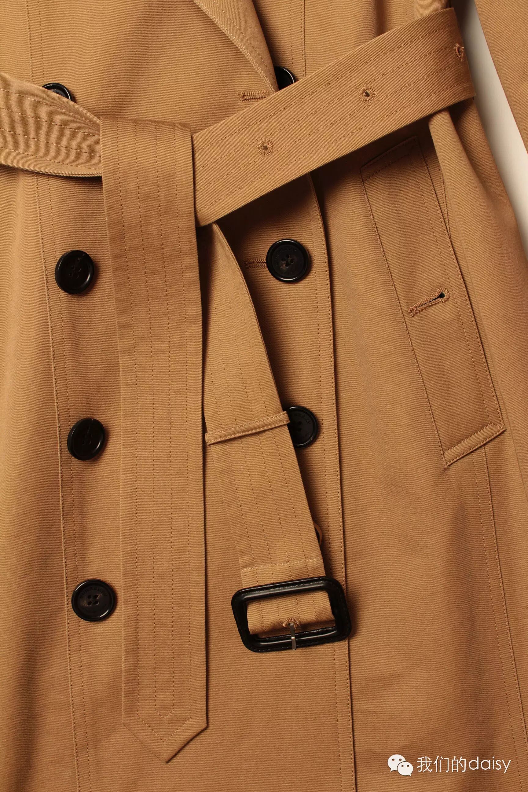 你知道风衣都是由哪些部分构成的吗？