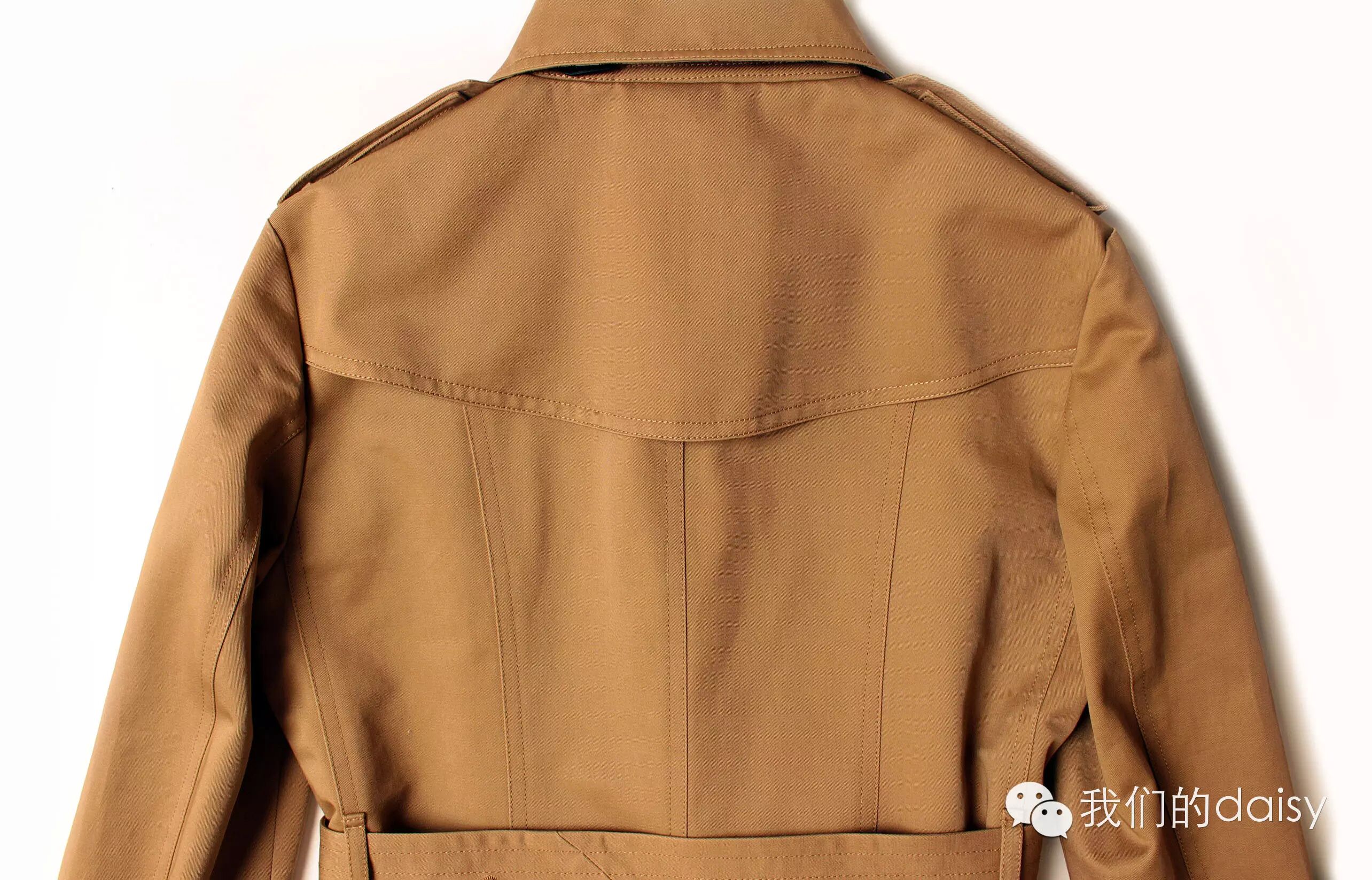 你知道风衣都是由哪些部分构成的吗？