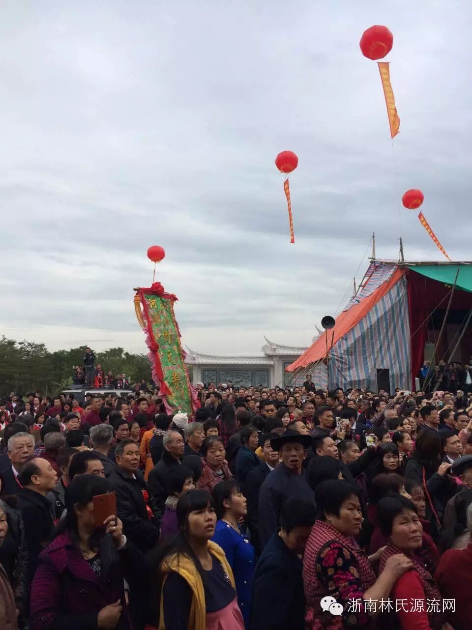 造价6000万的普宁林氏大宗祠落成庆典在水吼村隆重举行 图7