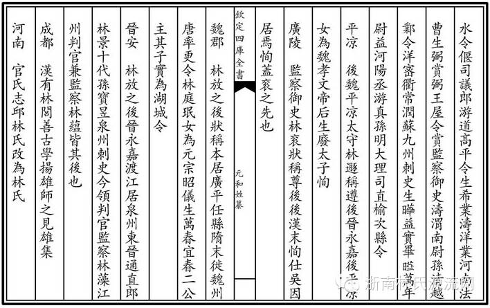 【唐】林宝《元和姓纂·林氏篇》可编辑原文并附影印原文 图4