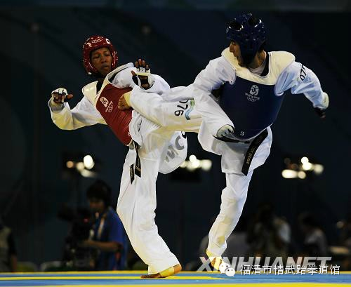 跆拳道比赛中常见的八种腿法和一种拳