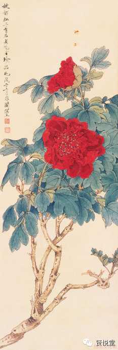 于非闇工笔花鸟画欣赏