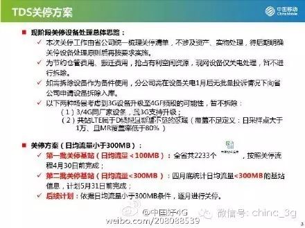 来，揭一揭移动的千亿3G网络伤疤