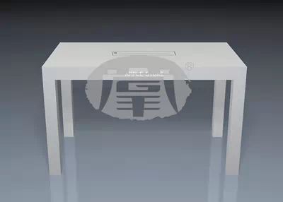 苹果体验台手机展柜效果图-好掌柜