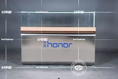 华为手机不锈钢展示柜台