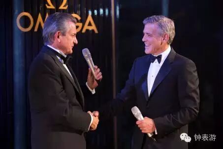 万人迷乔治克鲁尼与欧米茄在上海