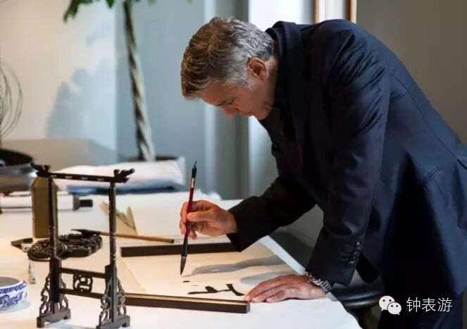 万人迷乔治克鲁尼与欧米茄在上海