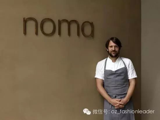 Noma主厨Rene Redzepi在悉尼临时店门口