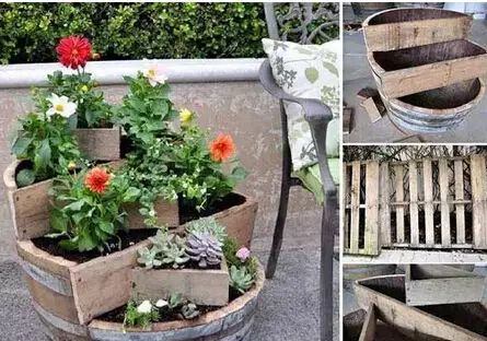 废弃物品不要扔，DIY自己的小花园