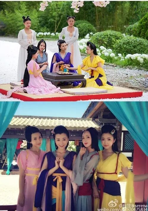 场花最喜欢看她们磕着瓜子聊天了▼