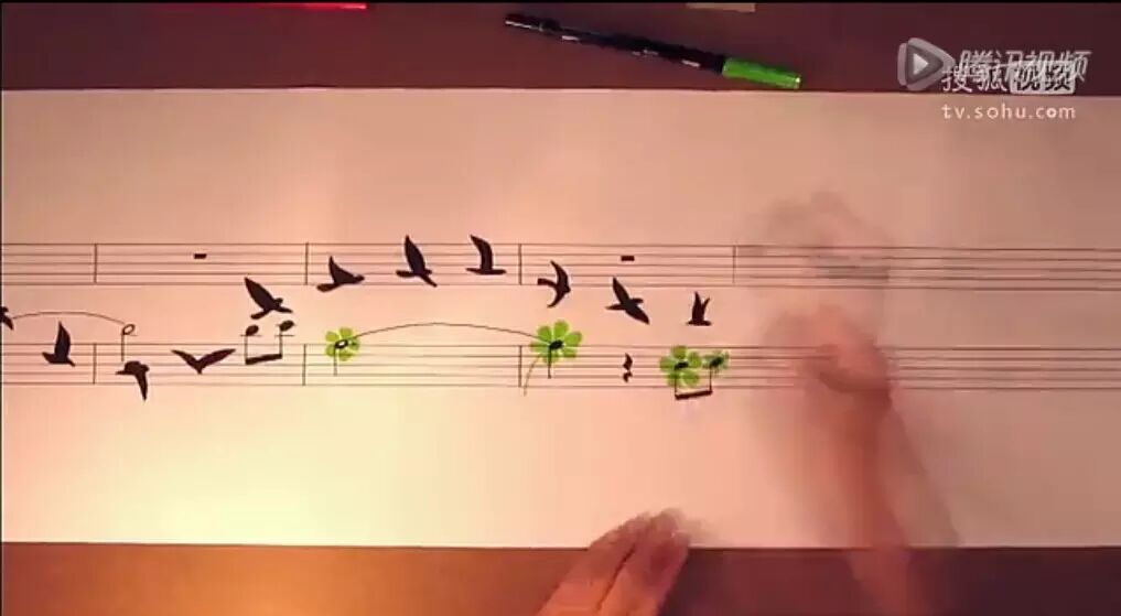 这么美的五线谱你绝对没见过！