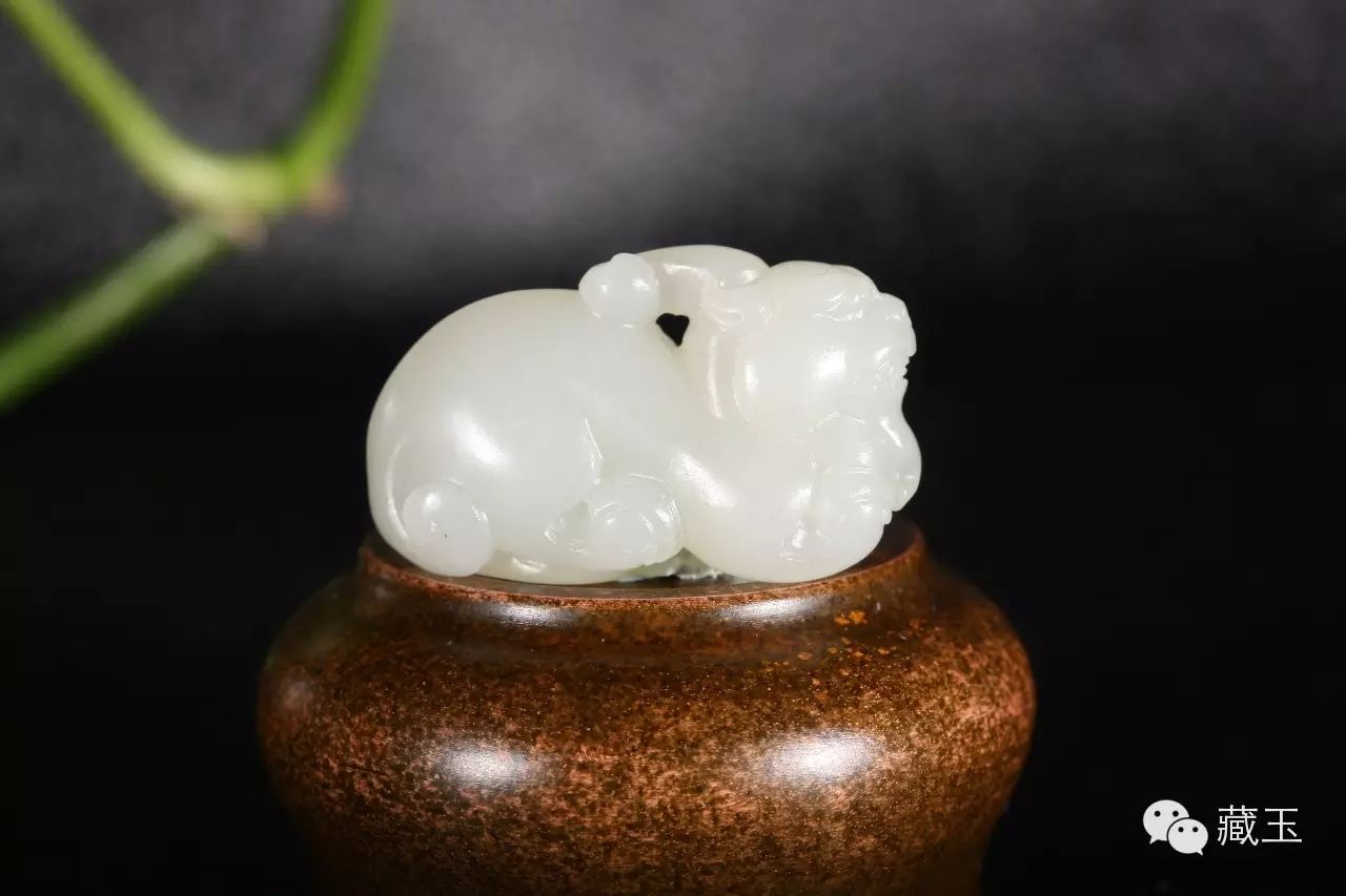 中国古美術　明時代　古玉石 和田玉 山海經 聚財富瑞獸 神獸貔貅(A-23) 中国古美術　明時代　古玉石 聚財富瑞獸 神獸貔貅(A-23) 山海經 和田玉
