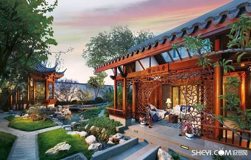 中国传统的庭院 禹浪文化传播
