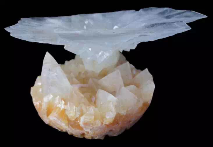 纯天然的方解石“蘑菇”，你可见过？【微亮点】