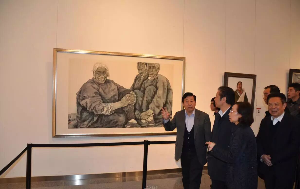 向人民汇报——“深入生活、扎根人民”当代十五位美术家作品展开幕