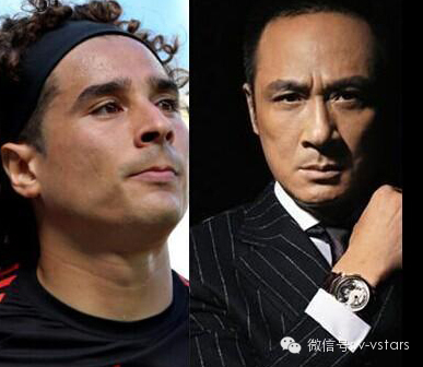 微明星网 世界杯 球星 撞脸 影坛