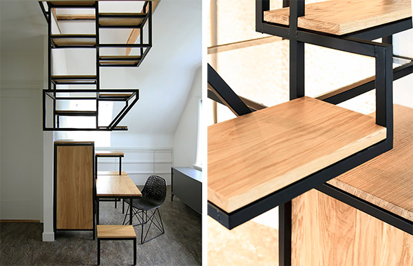 这么美的楼梯，给设计师32个赞