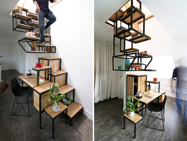 这么美的楼梯，给设计师32个赞