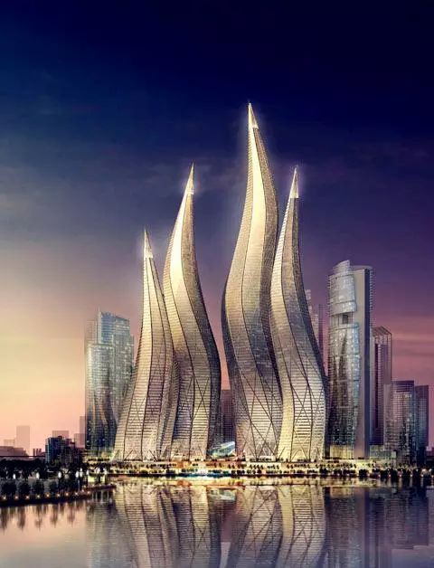 从迪拜传来的照片！看傻了！震撼全世界！