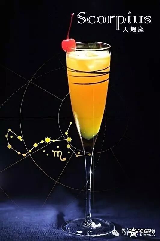 十二星座专属鸡尾酒，看看你的是哪款？