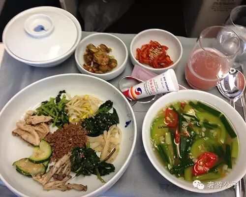 航空餐饮：韩国