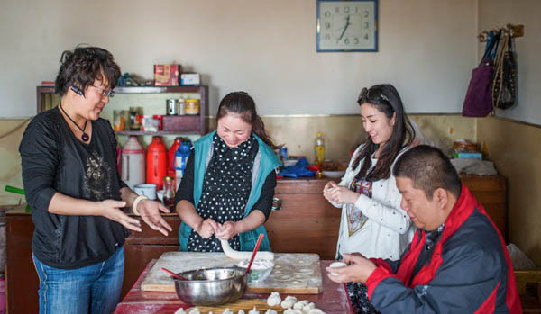 草原深处牧民家