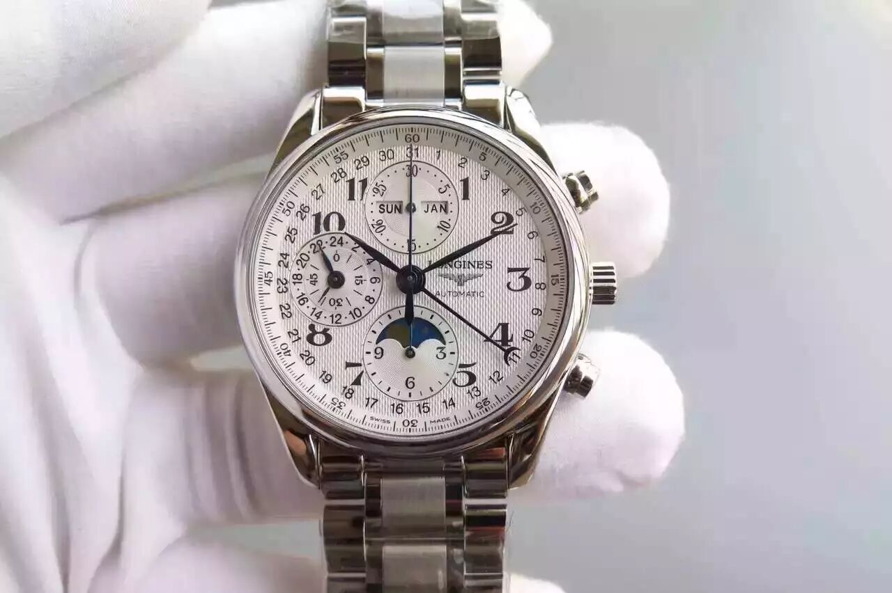 【科普】JF浪琴名匠八针月相 <wbr>功能介绍及注意事项