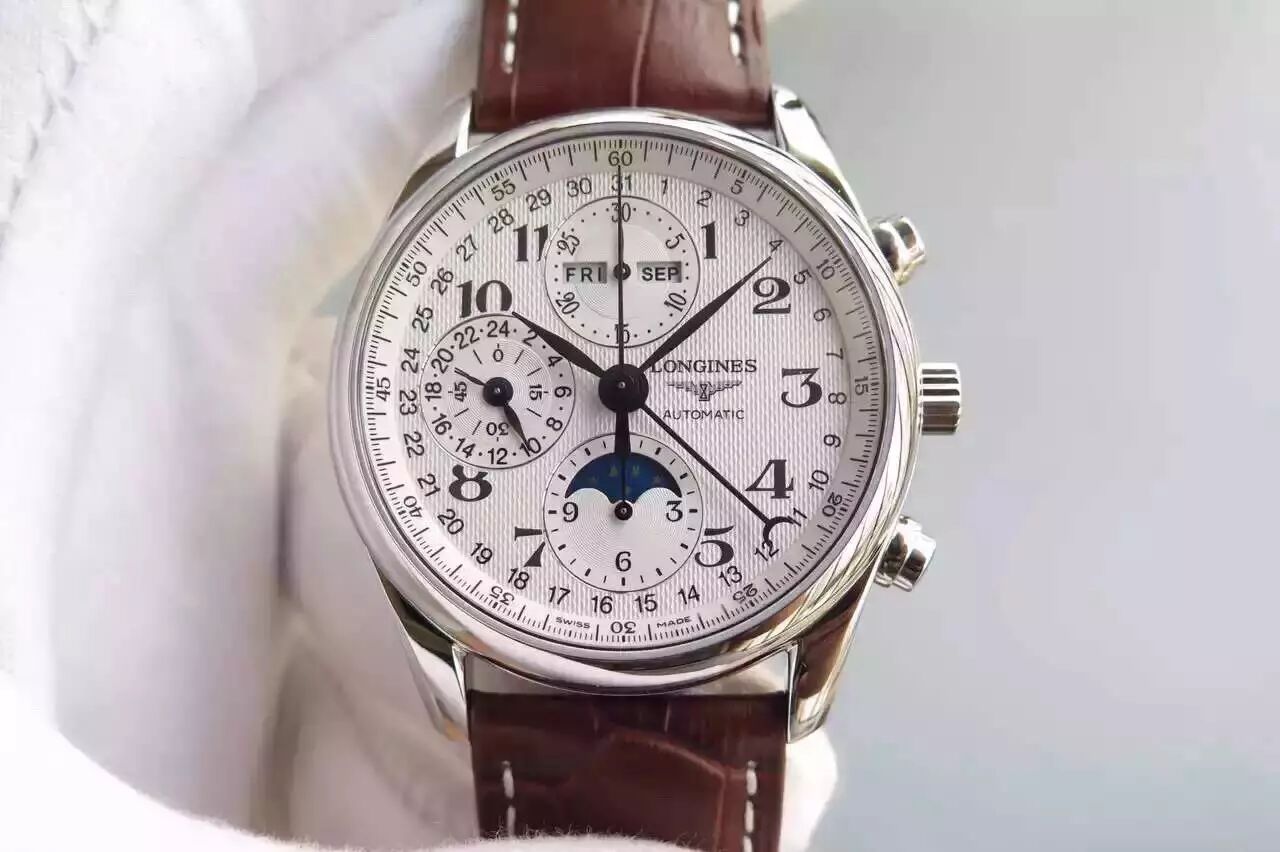 【科普】JF浪琴名匠八针月相 <wbr>功能介绍及注意事项