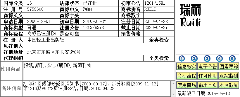 瑞麗政府欲維權(quán)搶“瑞麗”商標(biāo)  幾無可能