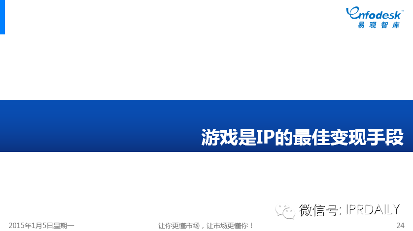 图文详解：我们如何评价中国互娱市场的IP元年？