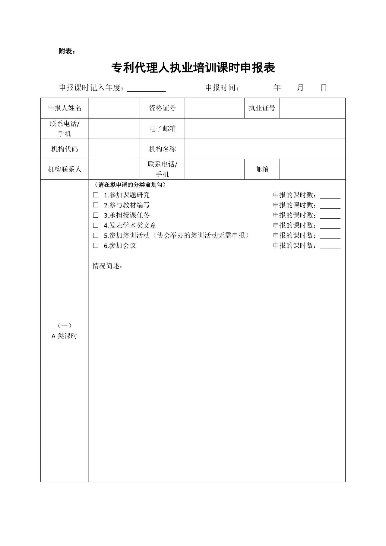关于开展2015年专利代理人执业年度考核工作的通知