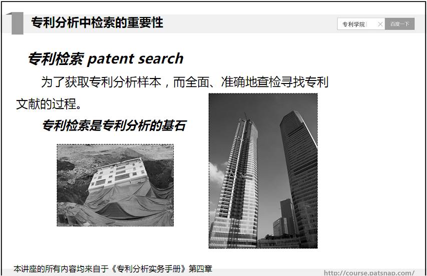 專利學院丨前審查員講述專利分析檢索的策略與結果評估