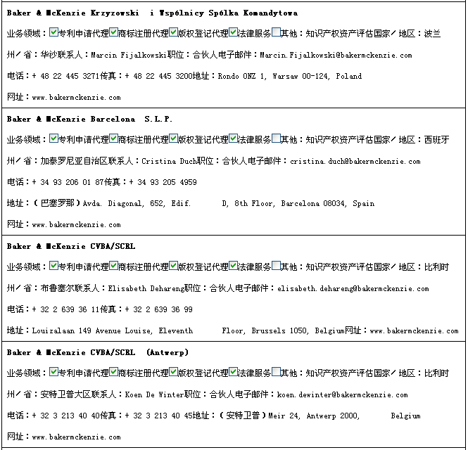 重磅福利！歐盟知識產(chǎn)權服務機構大全