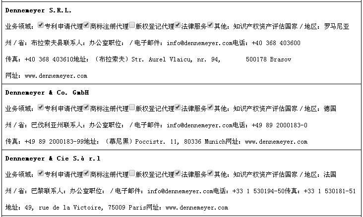 重磅福利！欧盟知识产权服务机构大全